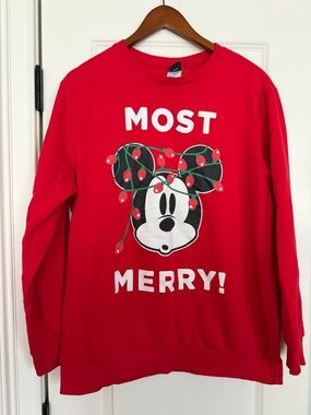 Disney Most Merry Graphic Sweatshirt